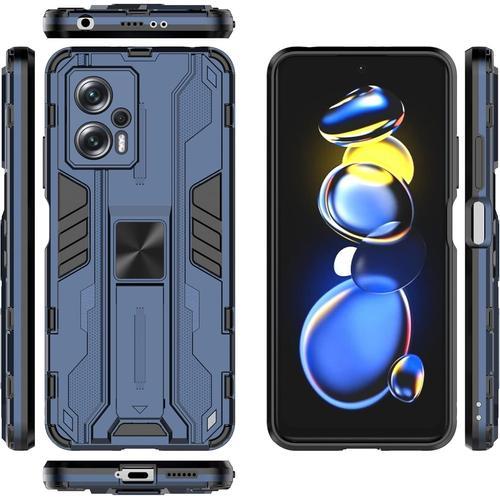 Protection Coque Pour Xiaomi Poco X4 Gt 5g Etui Béquille Intégrée M... on Productcaster.