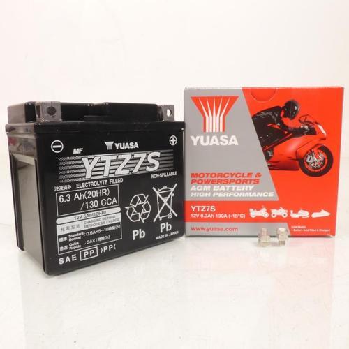 Batterie Yuasa Pour Moto Yamaha 125 Ybr 2007 À 2013 Ytz7s-Bs / 12v ... on Productcaster.