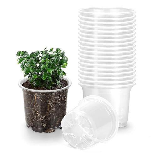 Lot de 20 pots de pépinière transparents de 5,7 pouces pour plantes... on Productcaster.