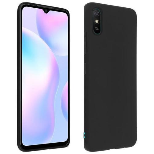 Coque Xiaomi Redmi 9a Souple Flexible Antichoc Finition Mate Noir on Productcaster.