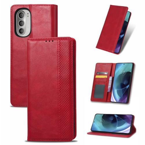 Coque Pour Motorola Moto G51 5g,Housse En Cuir Pu Pochette Portefeu... on Productcaster.