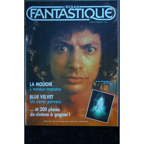 L'écran Fantastique N° 76 - 1987 - La Mouche L'amour-Monstre Blue V... on Productcaster.