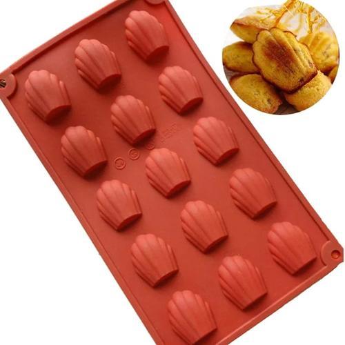 Moule À Gâteaux En Silicone, 20 Cellules, En Forme De Coquille, Bis... on Productcaster.