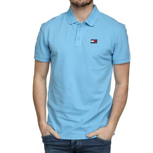 Polo Bleu Homme Tommy Hilfiger Badge on Productcaster.