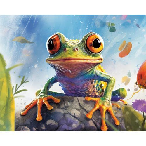 5d Diamond Painting Complet Grenouille, Broderie Peinture Diamant P... on Productcaster.