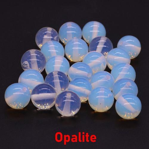 Perles Rondes Naturelles En Pierre D'oeil De Tigre Amazonite Lave T... on Productcaster.