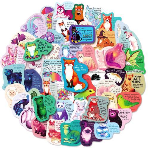 50 Autocollant Animaux De La Ferme, Stickers Animaux Enfant, 4-6 CM on Productcaster.