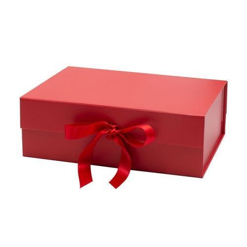 Coffret cadeau avec couvercle 28*21*9.5cm avec ruban et fermeture m... on Productcaster.