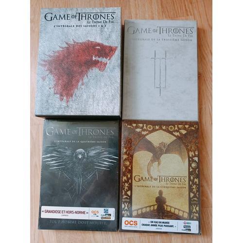 Game Of Thrones Saisons 1 À 5 on Productcaster.