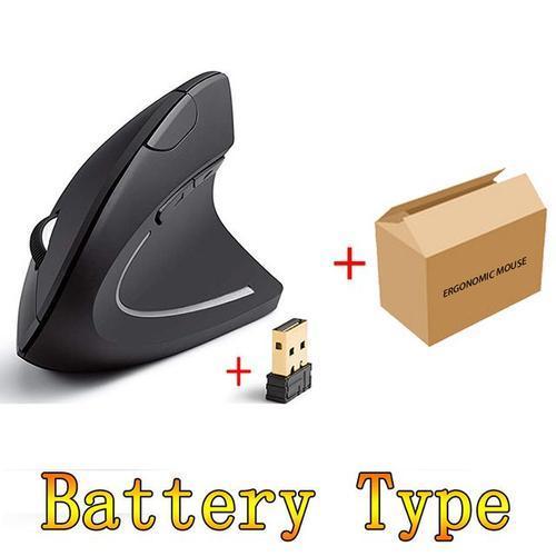 Souris de jeu verticale rechargeable via USB sans fil 800/1600/2400... on Productcaster.