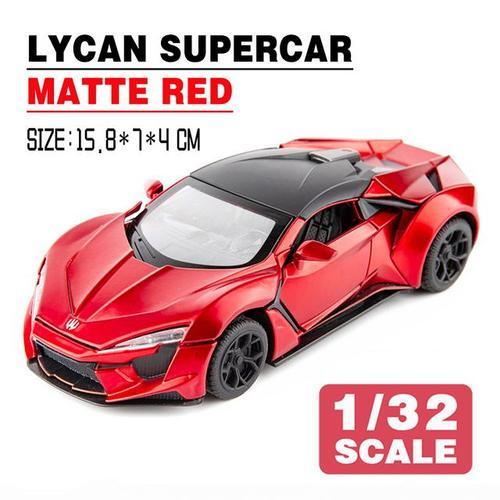 Échelle 1/32 Lycan Supercar Métal Moulé Sous Pression En Alliage Jo... on Productcaster.