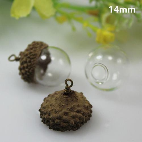 Flacon En Verre Avec Bouchons En Gland Naturel, 12-25mm, Diy, Boute... on Productcaster.