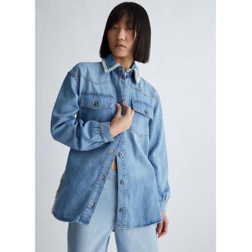 Liu.Jo - Veste Écoconçue En Toile Denim on Productcaster.