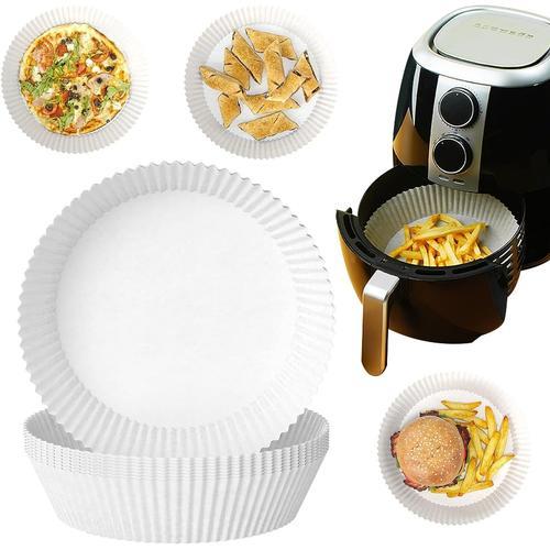 100 Feuilles Air Fryer Papier Cuisson, 20x16x4.5cm Jetable Antiadhé... on Productcaster.