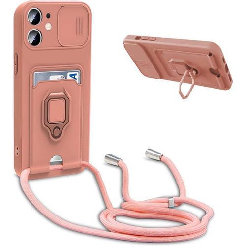 Coque Pour Iphone 11,Réglable Lanyard Case En Silicone Cover,Portef... on Productcaster.