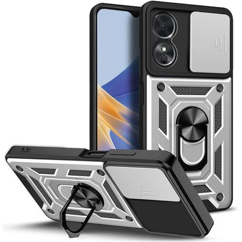 Coque Armor Pour Oppo A98 5g, Housse Tpu+Pc Antichoc Avec Coulissan... on Productcaster.