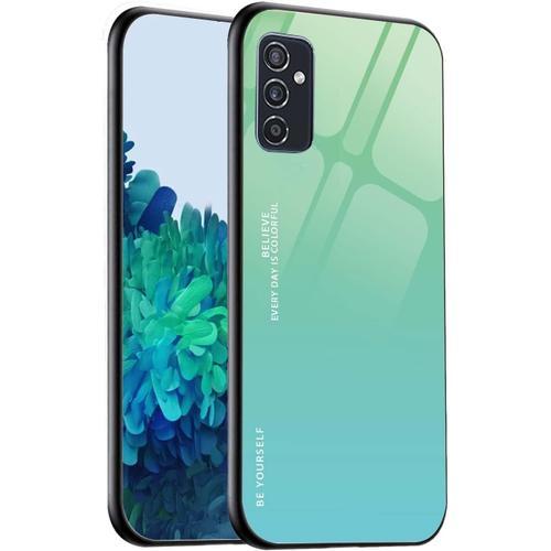 Coque En Verre Dégradé Pour Samsung Galaxy A04s, Coloré Etui En Ver... on Productcaster.