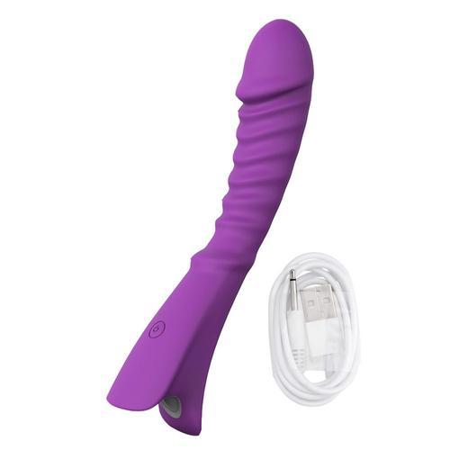 Vibromasseur Magique En Silicone Pour Femme, Gode À 9 Vitesses, Mas... on Productcaster.