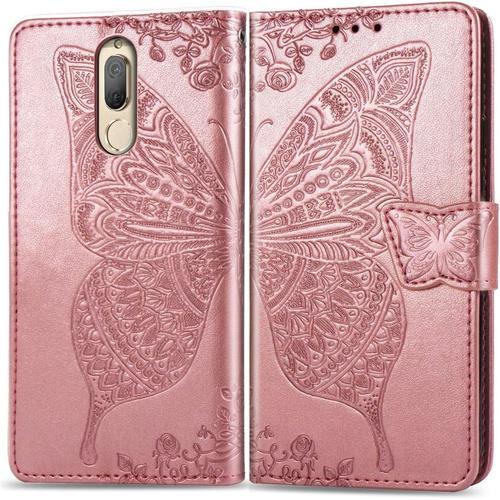 Coque Pour Huawei Mate 10 Lite, Housse Coque Etui Case Cuir Flip Po... on Productcaster.