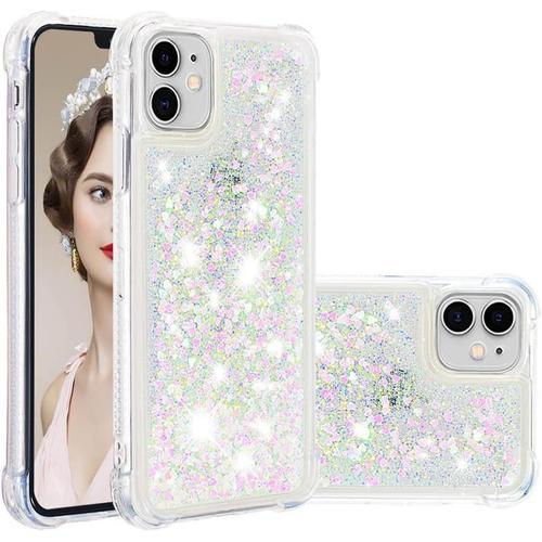 Compatible Avec Iphone Xr Coque Liquide Cover Bling Briller Sparkle... on Productcaster.