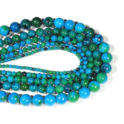 Perles Rondes Noires En Pierre Naturelle Onyx Agate,Pour La Fabrica... on Productcaster.