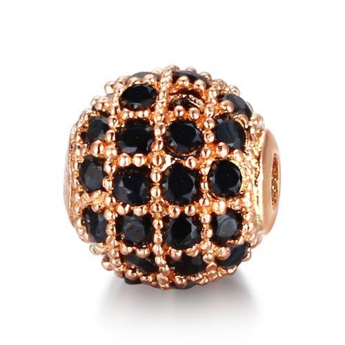 Chang Cz Ball Beads For Men,Micro Pave,Spacer Beads,Bracelets For B... on Productcaster.