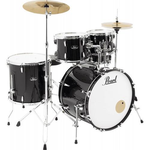 Batterie Pearl Roadshow Rock 22'' 5 Fûts - Jet Black + Pack Sabian ... on Productcaster.