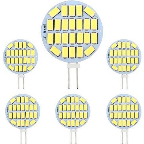 Ampoule Led G4 3w, Ac/Dc12-24v, 300lm Blanc Positif, 24x5730 Smd, É... on Productcaster.