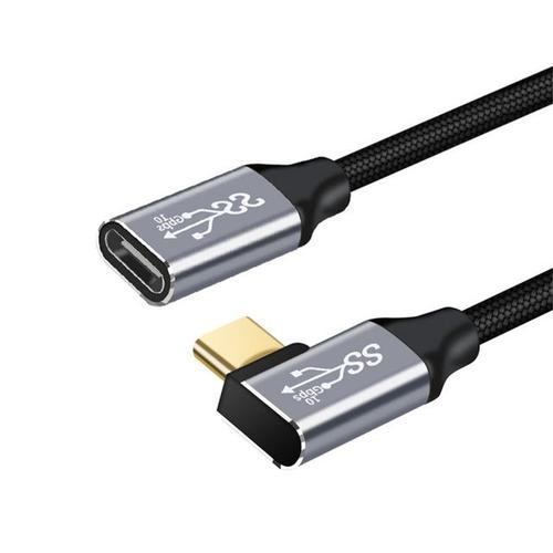 Câble d'extension USB type-c mâle vers femelle,cordon de données Th... on Productcaster.