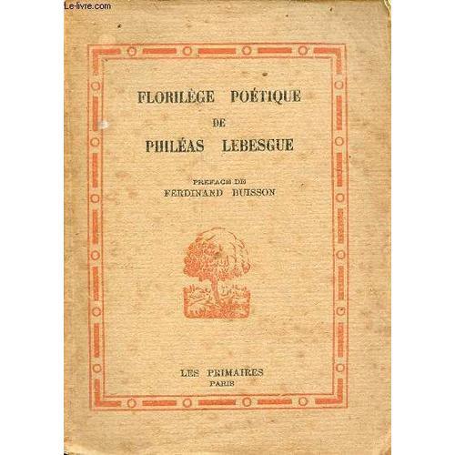 Florilège Poétique - Choix De Poemes Et De Chansons À L Usage Des E... on Productcaster.