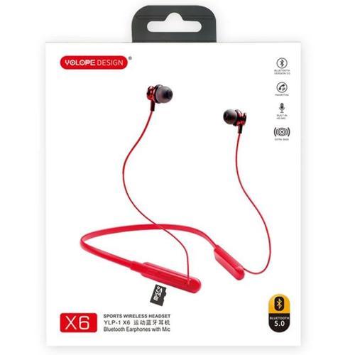 Écouteurs magnétiques Bluetooth X6, oreillettes de sport à bouche t... on Productcaster.