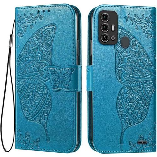 Coque Pour Zte Blade A53 Pro 6.52"" Inches Etui Flip Magnétique Ave... on Productcaster.