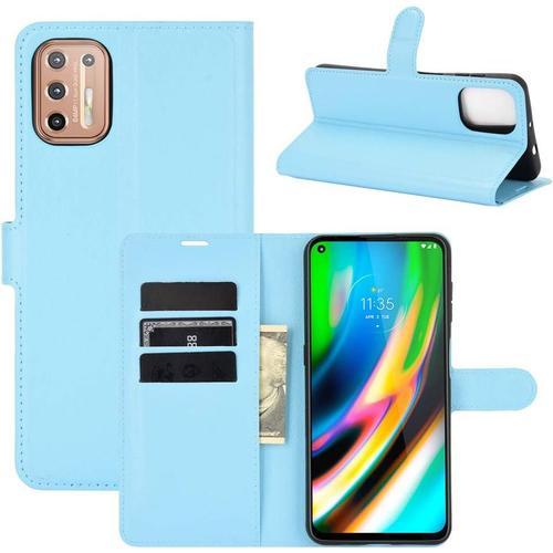 Coque Moto G9 Plus 5g, Antichoc Portefeuille Étui Housse En Cuir À ... on Productcaster.