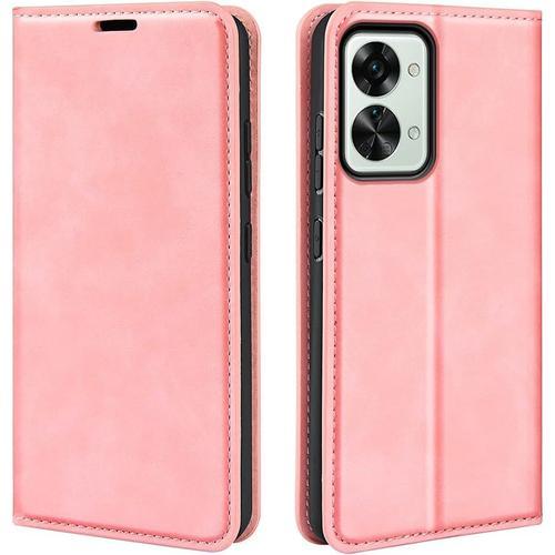 Coque Pour Oneplus Nord 2t Antichoc Étui Housse En Cuir À Rabat Fli... on Productcaster.