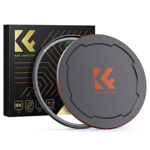 K & F Concept-Filtre MCUV magnétique,couvercle métallique étanche,s... on Productcaster.