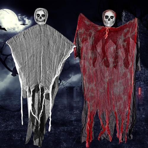 Lot De 2 Decoration Halloween, Le Fantôme Pendu, 90 Cm Halloween Dé... on Productcaster.