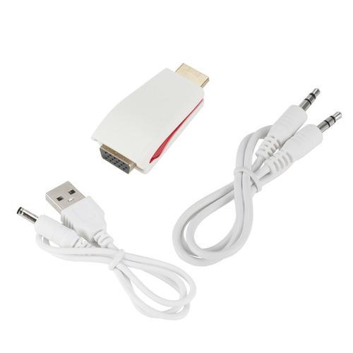 Convertisseur de câble HDMI vers VGA mâle vers femelle, adaptateur ... on Productcaster.