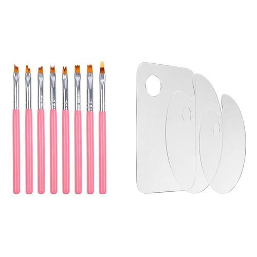 Palette De Peinture Acrylique Transparente, Ensemble De Stylos De P... on Productcaster.