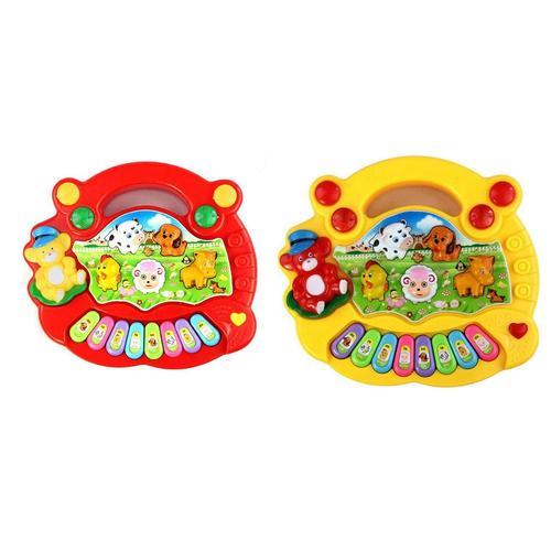 Jouets Éducatifs Pour Bébés De 1 An, 2 Pièces, Piano, Animal De Fer... on Productcaster.