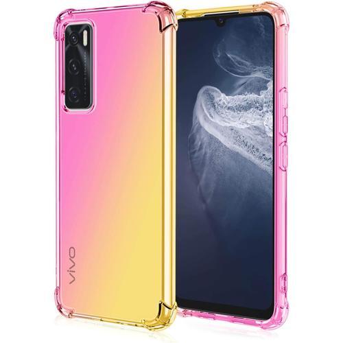 Coque Pour Vivo Y70/V20 Se Coque, Étui En Gradient Color Tpu Case C... on Productcaster.