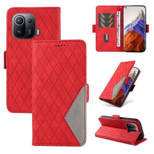 Coque Compatible Xiaomi Mi 11 Pro,Housse En Cuir Pu Pochette Portef... on Productcaster.