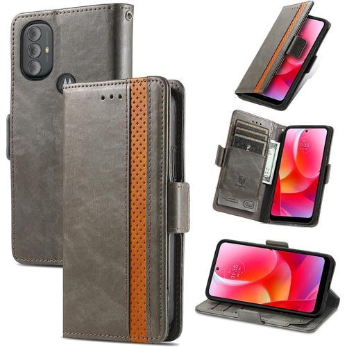 Phone Flip Case Étui Portefeuille For Motorola Moto G Power 2022 Po... on Productcaster.