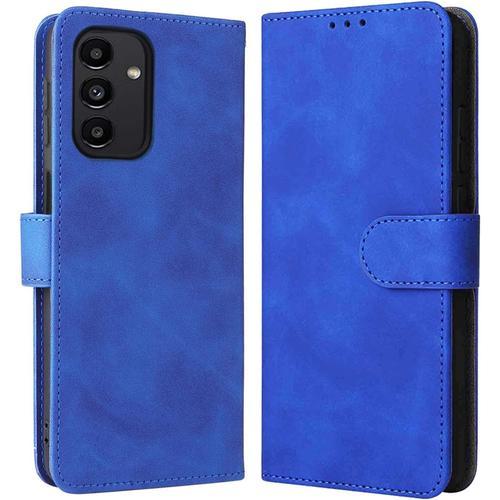 Coque Pour Samsung Galaxy A13 4g Retro Housse En Cuir, Premium Pu/T... on Productcaster.