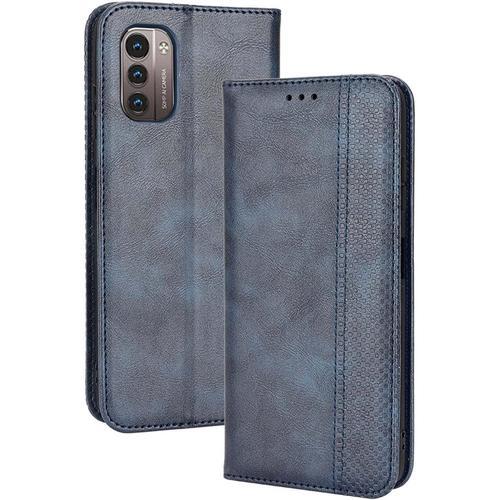 Coque Pour Nokia G21/G11 Etui, Cuir Rétro Flip Pc + Housse De Prote... on Productcaster.