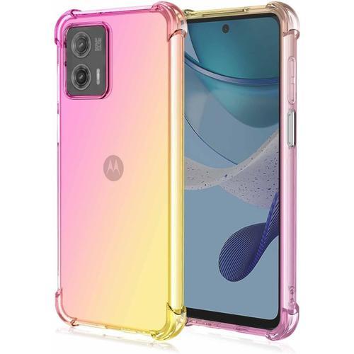 Coque Pour Motorola Moto G53 5g, Étui En Gradient Color Tpu Case Co... on Productcaster.