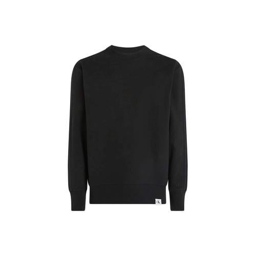 Sweat Calvin Klein Luxe Homme Noir on Productcaster.