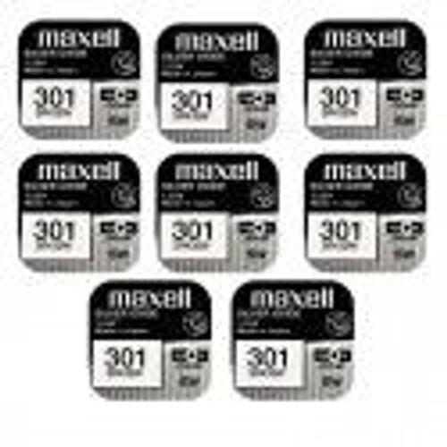 8 piles Maxell 301 SR43SW Silver Oxide1,5v on Productcaster.