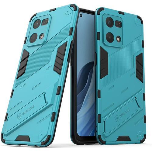 Coque Pour Oppo Reno7 4g Avec Béquille Qualité Militaire Anti Chute... on Productcaster.