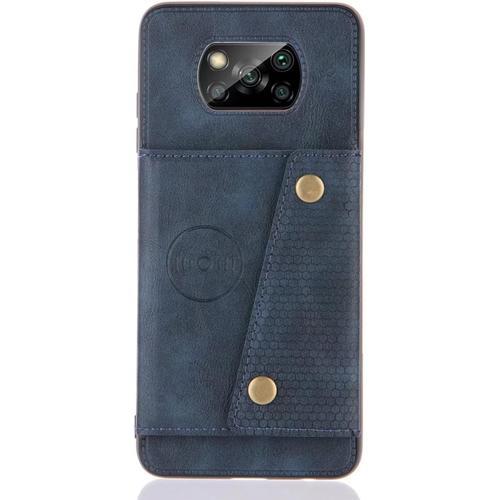 Coque Pour Xiaomi X3 Nfc Etui Portefeuille En Cuir Pu Boucle Double... on Productcaster.