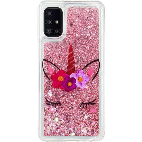 Paillettes Coque Pour Samsung Galaxy A71 Silicone Glitter 3d Antich... on Productcaster.